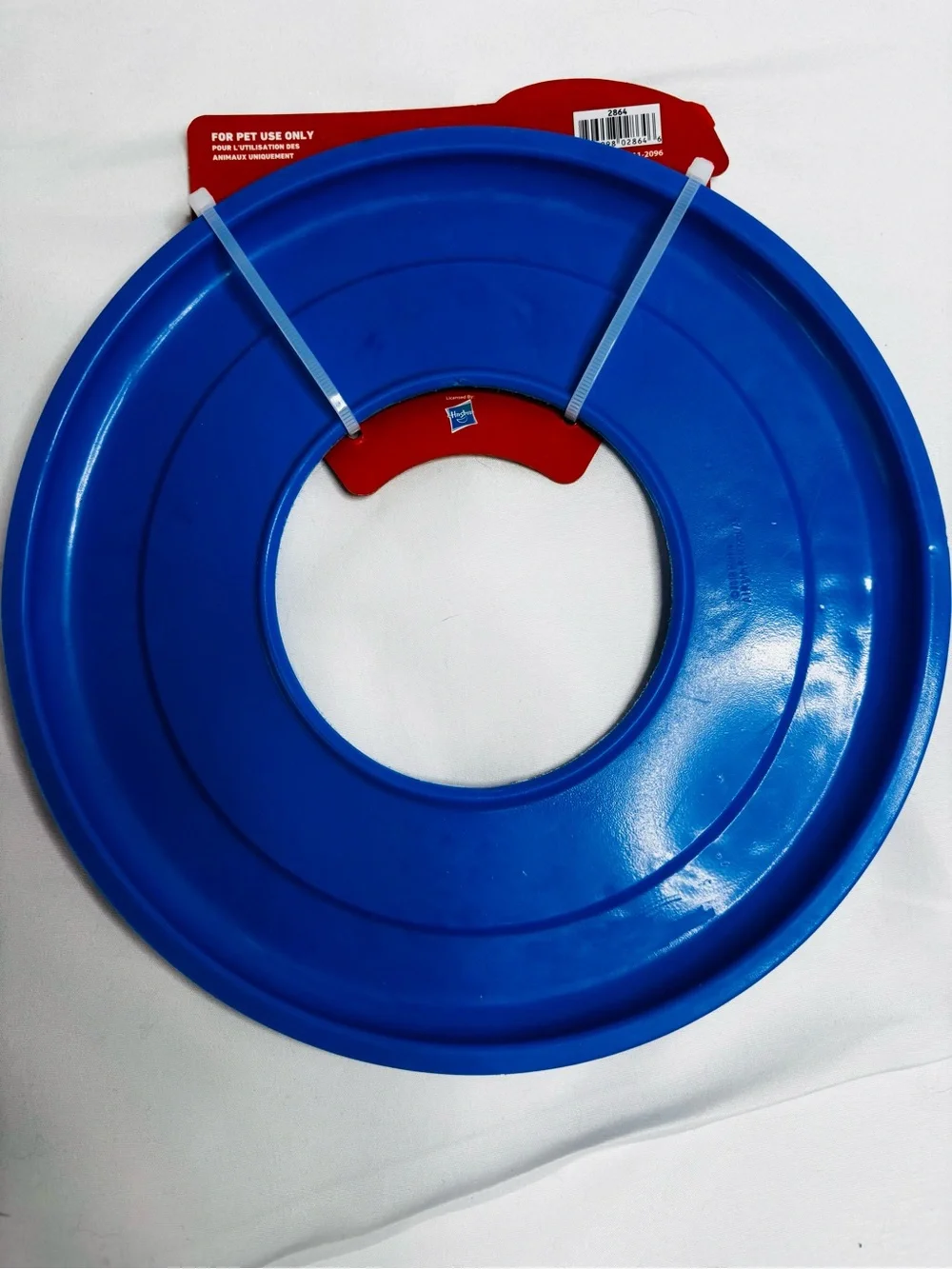 Nerf Dog Blue Frisbee & Red/Blue Squeak Ball 2-Pack - Durable Fetch Set
